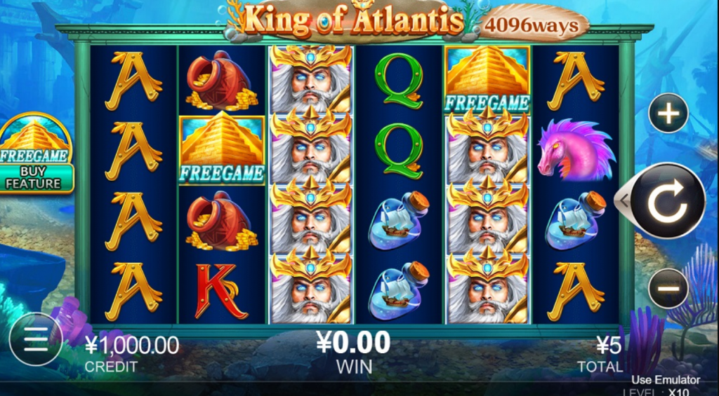 King of Atlantis Slots: Win Real Money in the Depths of the Ocean 2